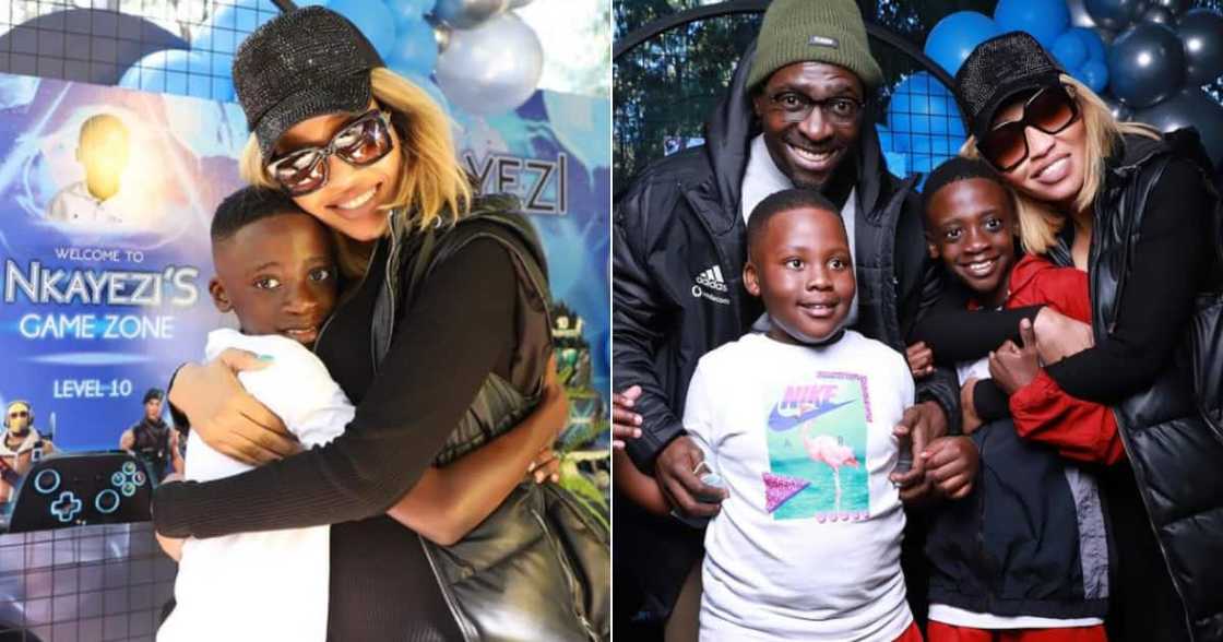 Norma Mngoma and Ex-hubby Malusi Gigaba Celebrate Son’s 10th Birthday Together