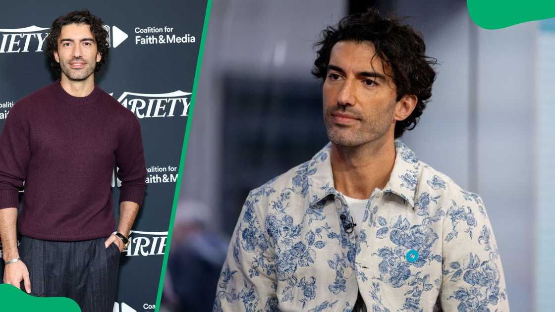Justin Baldoni at the Four Seasons Hotel Los Angeles (L). The actor during Season 73 of Today (R) Justin Baldoni at the Four Seasons Hotel Los Angeles (L). The actor during Season 73 of Today (R)