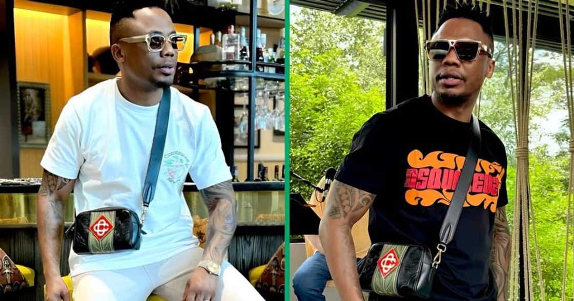 DJ Tira is pleading with an Uber driver to return his car keys.