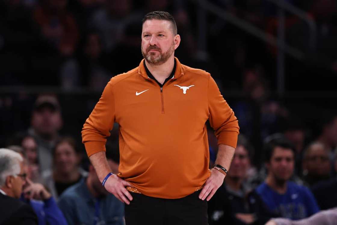 Chris Beard looks on during the second half of the game against the Illinois Fighting Illini Chris Beard looks on during the second half of the game against the Illinois Fighting Illini