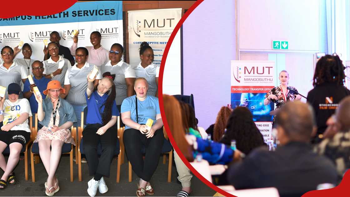 MUT students and stakeholders attending a conference