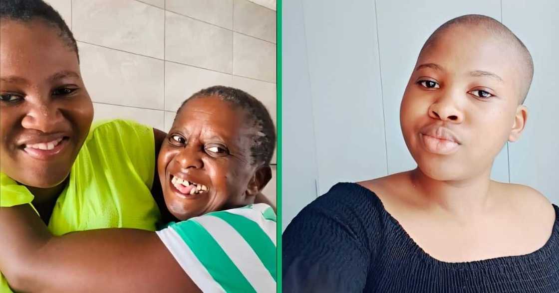 A 52 years-old Down syndrome aunt's cute interaction with her niece was captured in a TikTok video A 52 years-old Down syndrome aunt's cute interaction with her niece was captured in a TikTok video