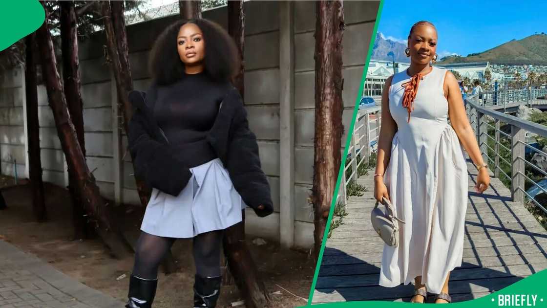 A woman showcased Jet's summer suits, leaving South Africans in awe. A woman showcased Jet's summer suits, leaving South Africans in awe.