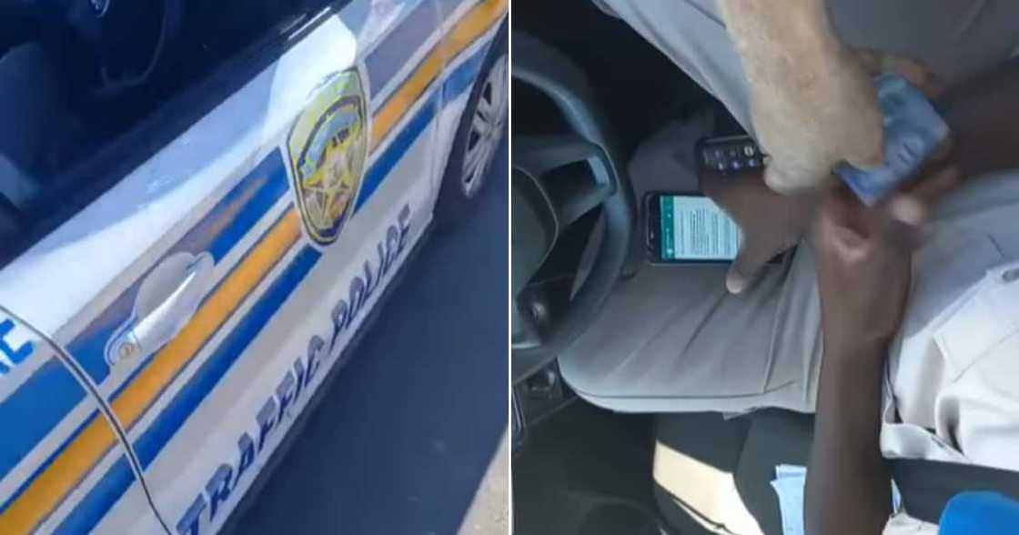traffic cop, bribery, clip, social emdia traffic cop, bribery, clip, social emdia