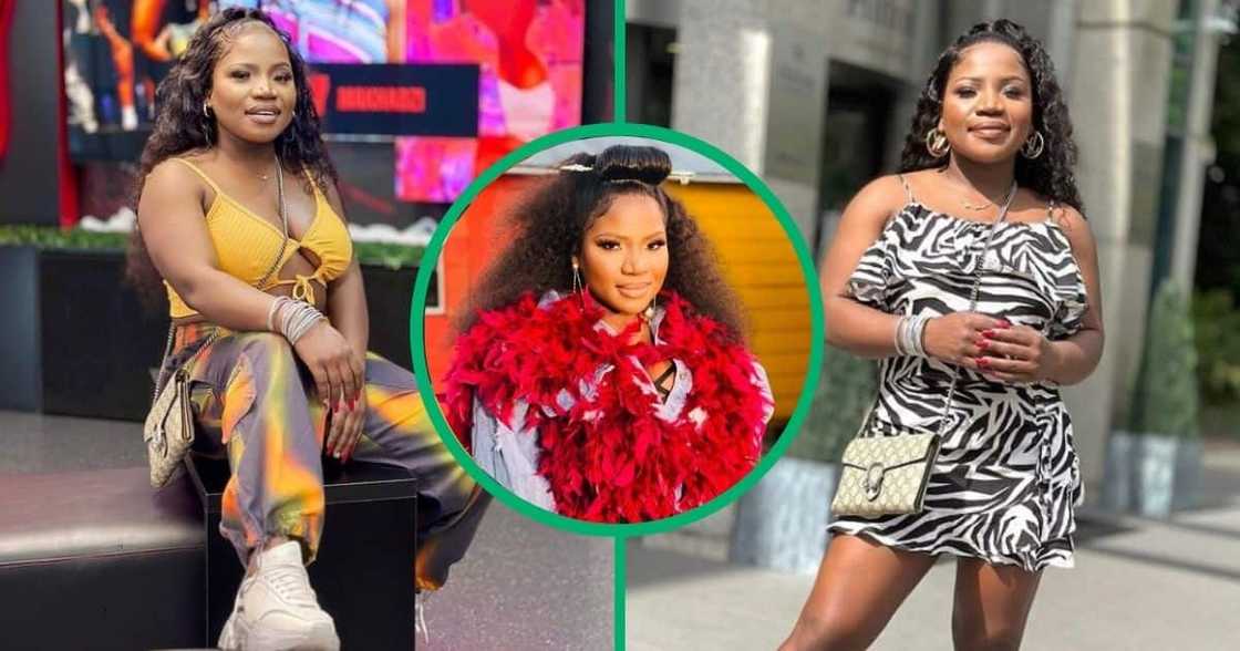 Makhadzi was captured hilariously dancing to her song. Makhadzi was captured hilariously dancing to her song.