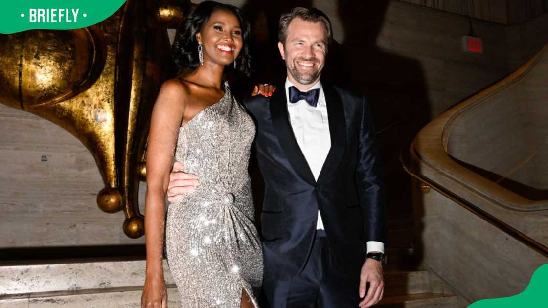 Ubah Hassan and Oliver Dachsel during the American Ballet Theatre's 2023 Fall Gala at the David A. Koch Theater Ubah Hassan and Oliver Dachsel during the American Ballet Theatre's 2023 Fall Gala at the David A. Koch Theater