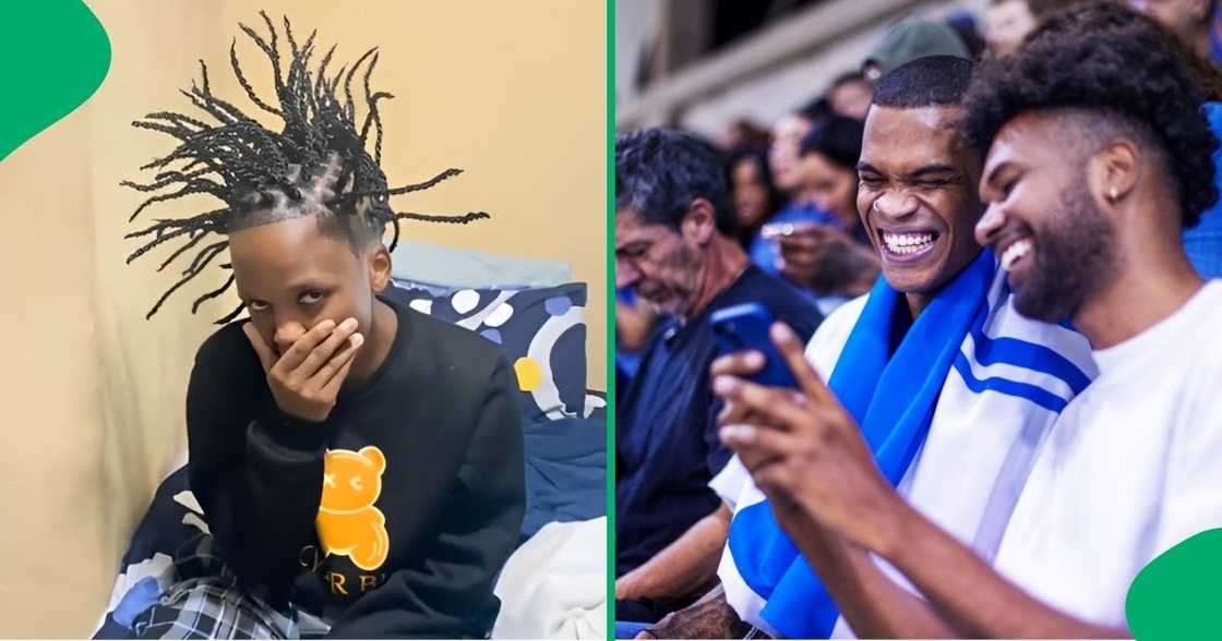 A person shared what they wanted on their head vs what they got. A person shared what they wanted on their head vs what they got.