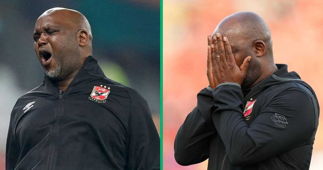 Abha FC coach Ptiso Mosimane suffers relegation Abha FC coach Ptiso Mosimane suffers relegation
