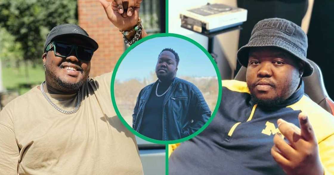 House music DJ Heavy K promoted his new song 'Kwelizayo' while gyming.