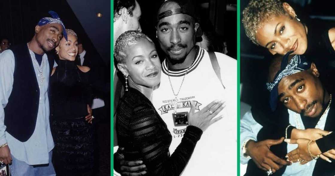Actress and author Jada Pinkett Smith with her childhood friend and slain rapper Tupac Shakur. Actress and author Jada Pinkett Smith with her childhood friend and slain rapper Tupac Shakur.