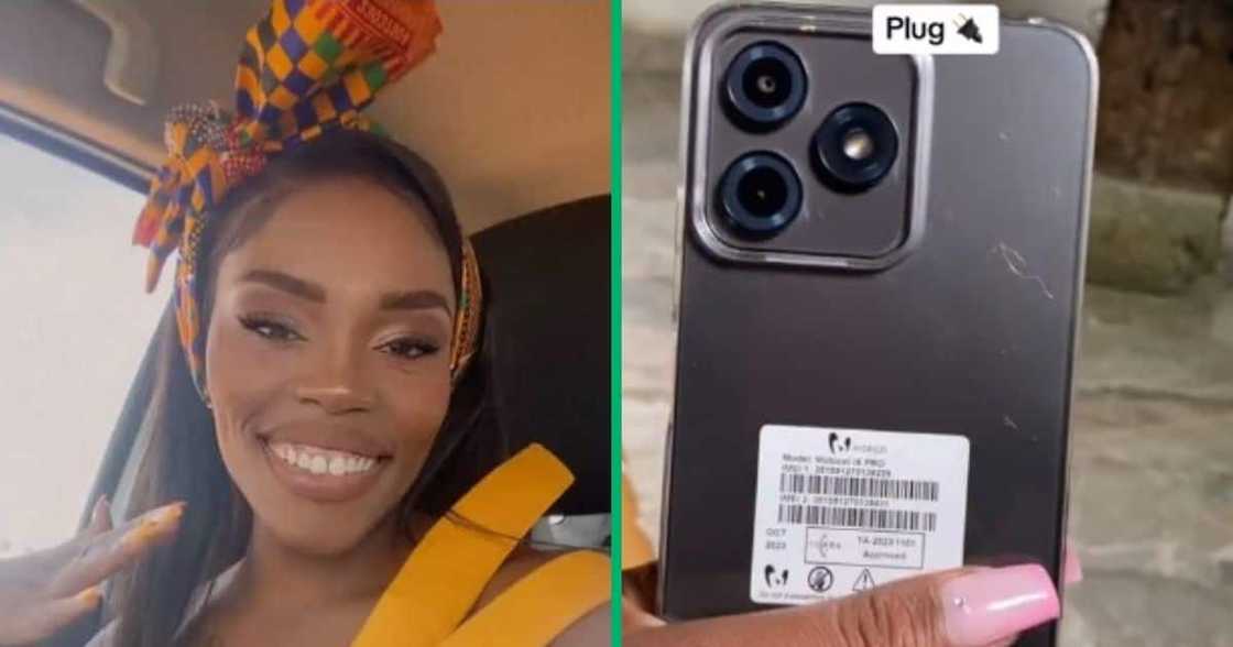 TikTok video shows woman's Ackermans iPhone dupe TikTok video shows woman's Ackermans iPhone dupe