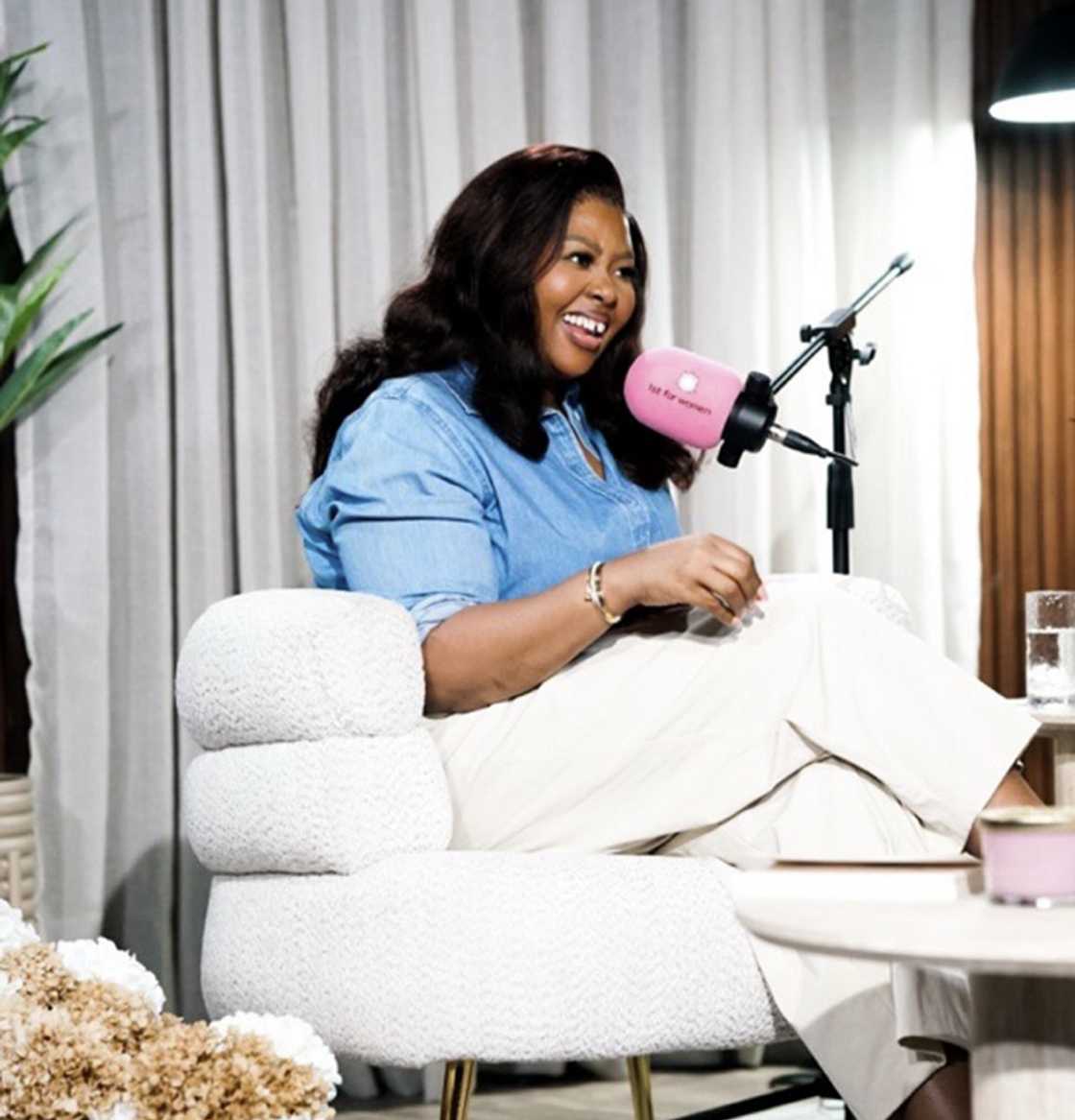 Anele Mdoda will host her podcast for another season Anele Mdoda will host her podcast for another season