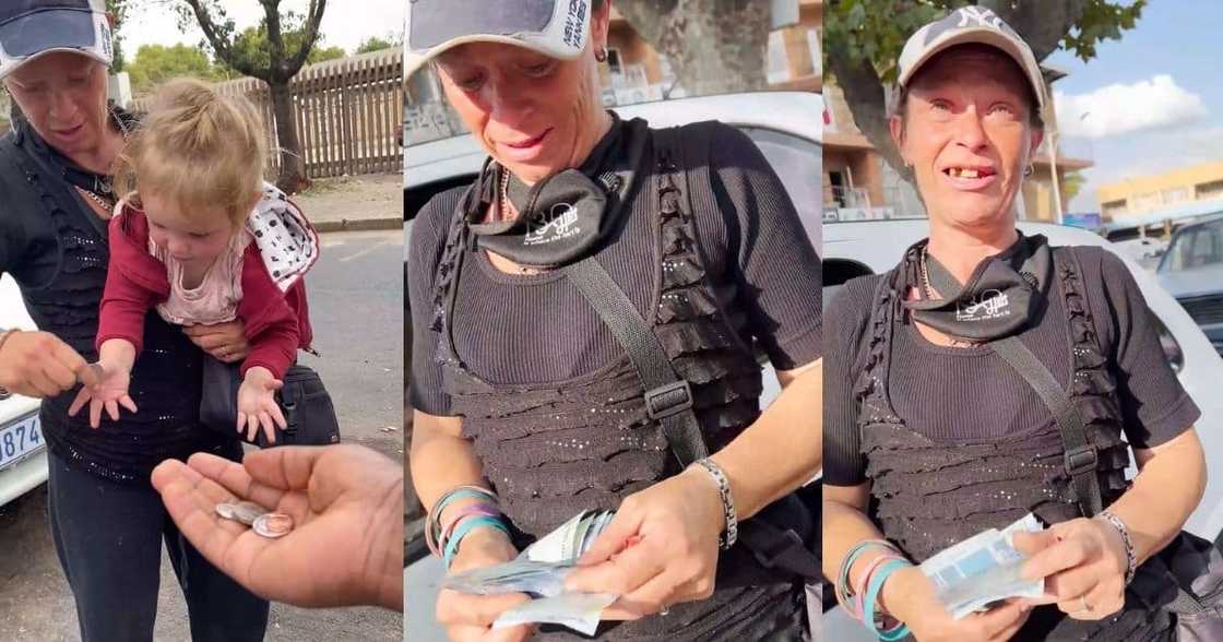 BI Phakathi, blesses, woman, who gave him R2, Mzansi, emotional BI Phakathi, blesses, woman, who gave him R2, Mzansi, emotional