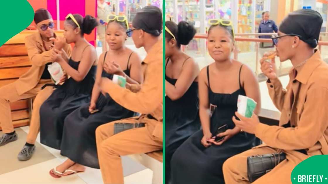 A feel-good TikTok showing twin siblings on a double date at the mall quickly grabbed Mzansi’s attention