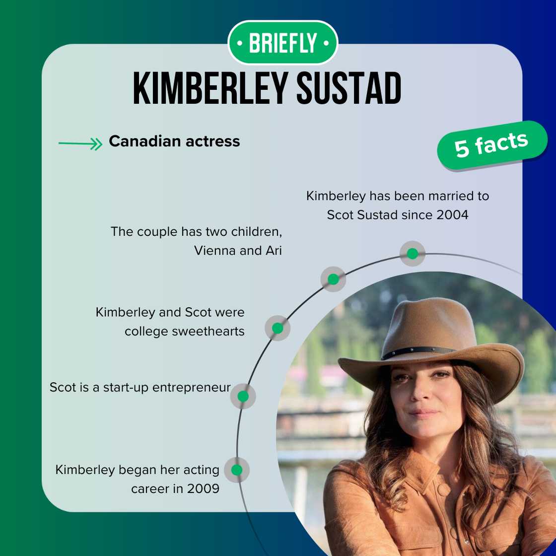 Kimberley Sustad has two children