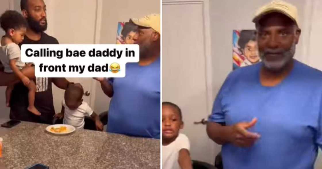 A father shocked that his daughter called her man daddy A father shocked that his daughter called her man daddy
