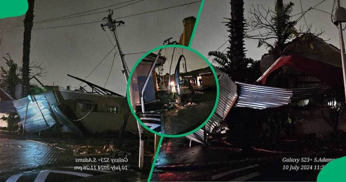 A tornado-like event strikes Wynberg A tornado-like event strikes Wynberg
