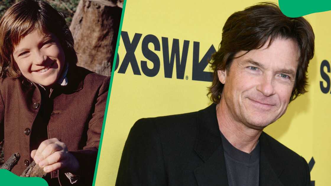 Jason Bateman in 1981 (L). The actor during the 2023 SXSW conference and festival at the Paramount Theatre (R)
