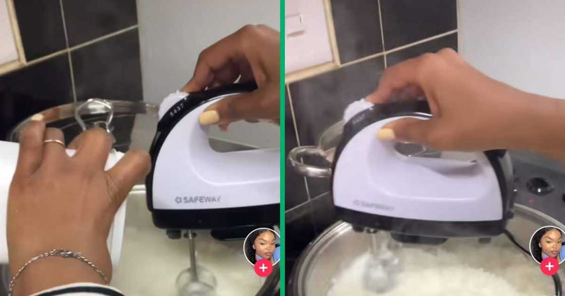 Pap was cooked using an appliance. Pap was cooked using an appliance.