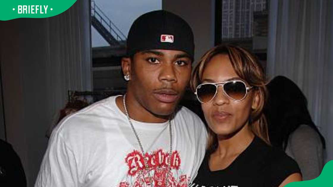Rapper Nelly and Model Melyssa Ford at the VMA Style Villa Rapper Nelly and Model Melyssa Ford at the VMA Style Villa