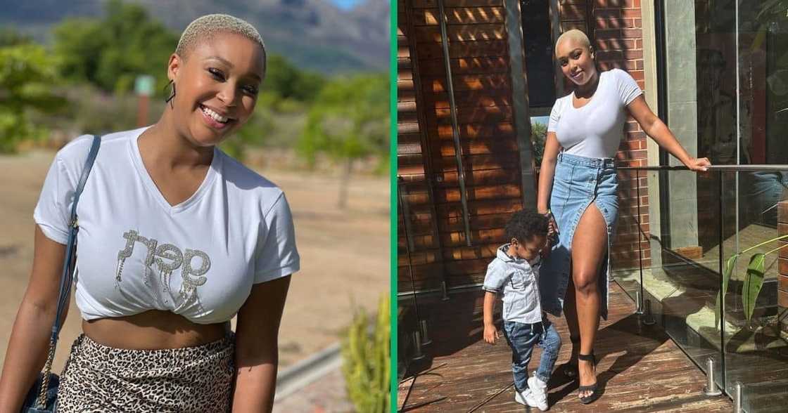 Minnie Dlamini celebrates her son Netha's birthday