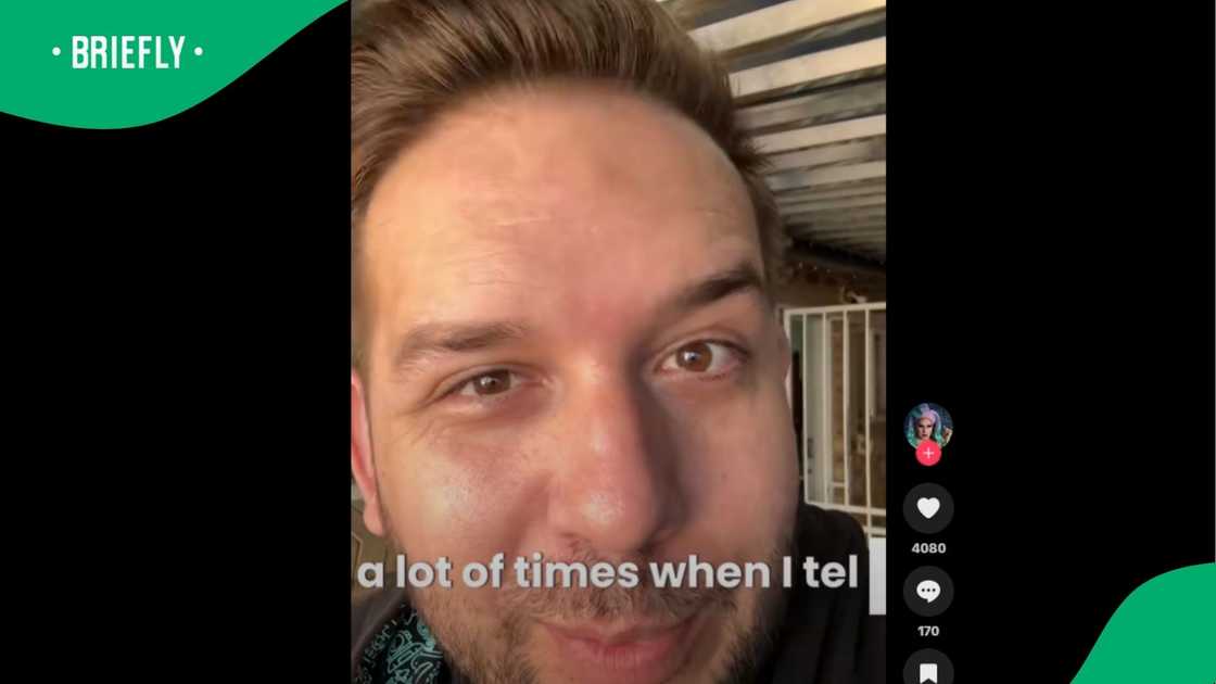 A man's post went viral. A man's post went viral.