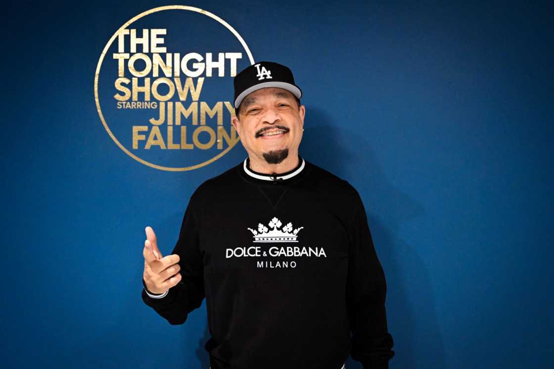 Actor Ice-T during The Tonight Show Starring Jimmy Fallon Actor Ice-T during The Tonight Show Starring Jimmy Fallon
