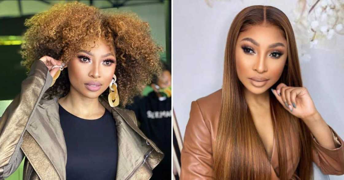 Enhle Mbali claims a stalker wants to leak her explicit images Enhle Mbali claims a stalker wants to leak her explicit images