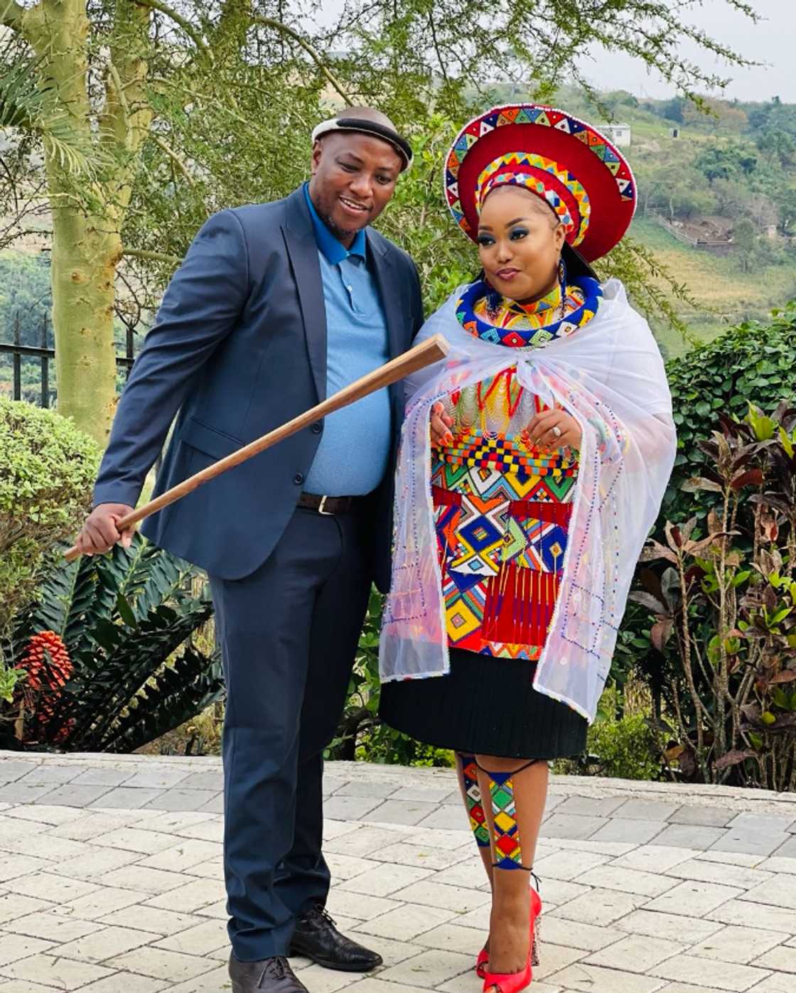 Musa gushed over Thobile. Musa gushed over Thobile.