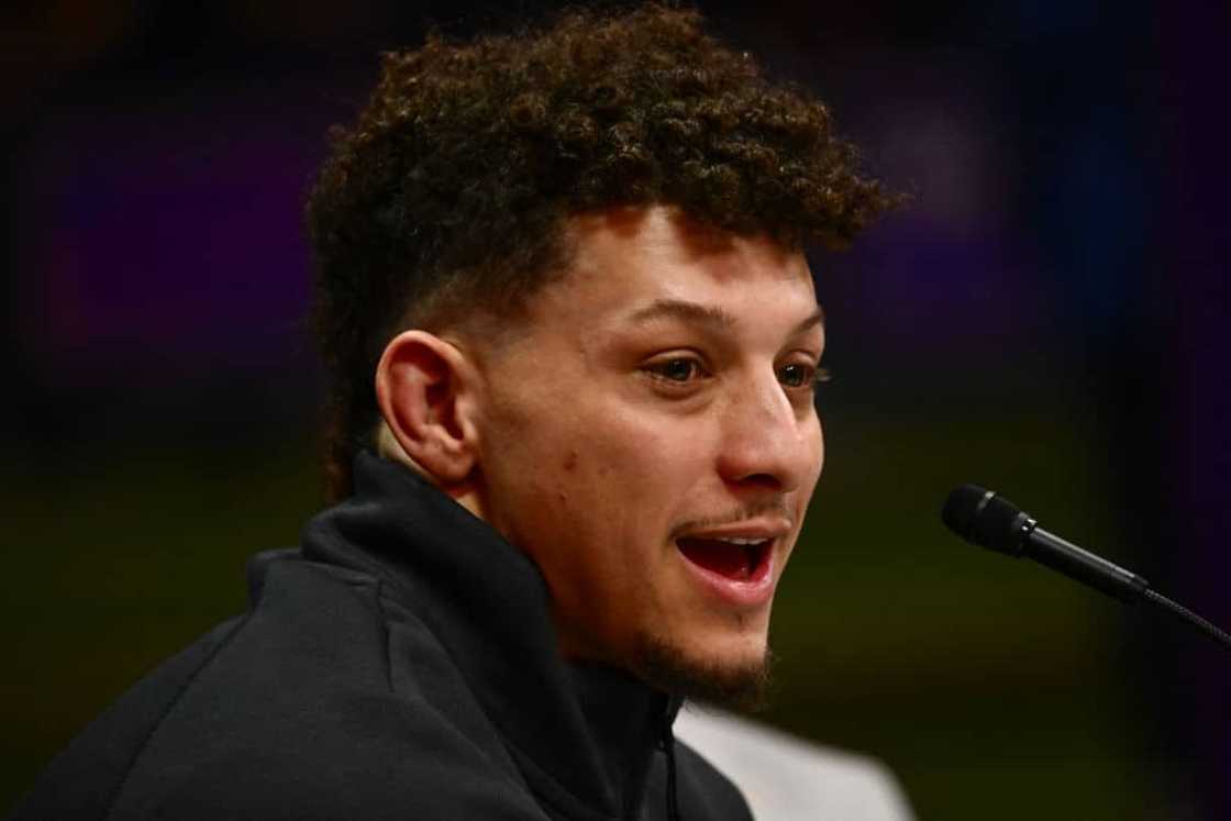 Patrick Mahomes' speech during Super Bowl LVIII Opening Night Patrick Mahomes' speech during Super Bowl LVIII Opening Night