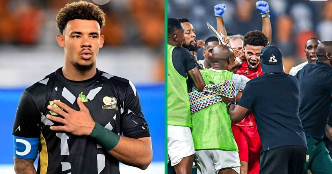 Ronwen Williams saved Bafana Bafana in penalty shoot-outs against Cape Verde Ronwen Williams saved Bafana Bafana in penalty shoot-outs against Cape Verde