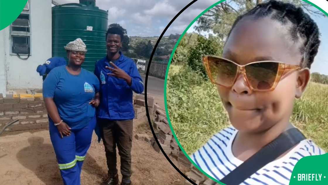 SA inspired by female bricklayer SA inspired by female bricklayer