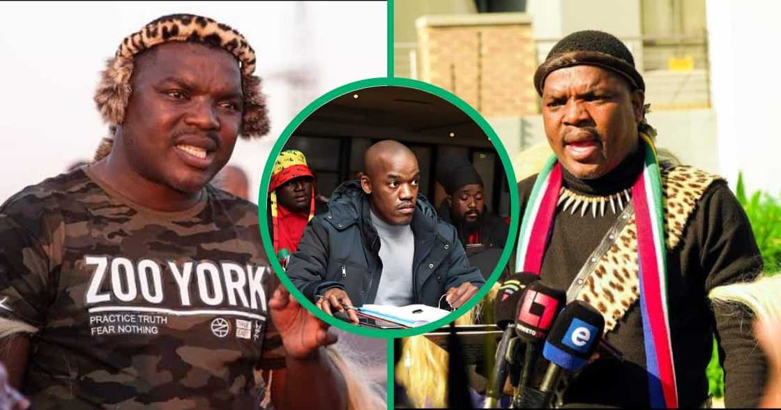 Mazwi Blosi allegedly attacked Ngizwe at his press conference last month Mazwi Blosi allegedly attacked Ngizwe at his press conference last month