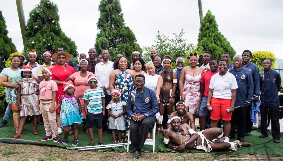 Musa Mseleku, family, Christmas, festvities Musa Mseleku, family, Christmas, festvities