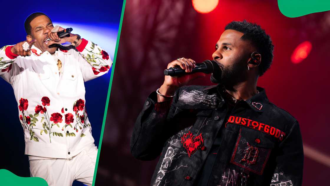 Busta Rhymes and Jason Derulo in Johannesburg