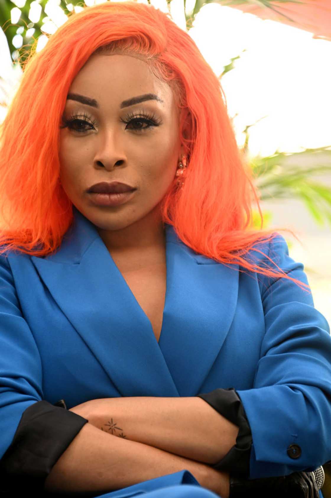 Khanyi Mbau's new face causes a buzz Khanyi Mbau's new face causes a buzz