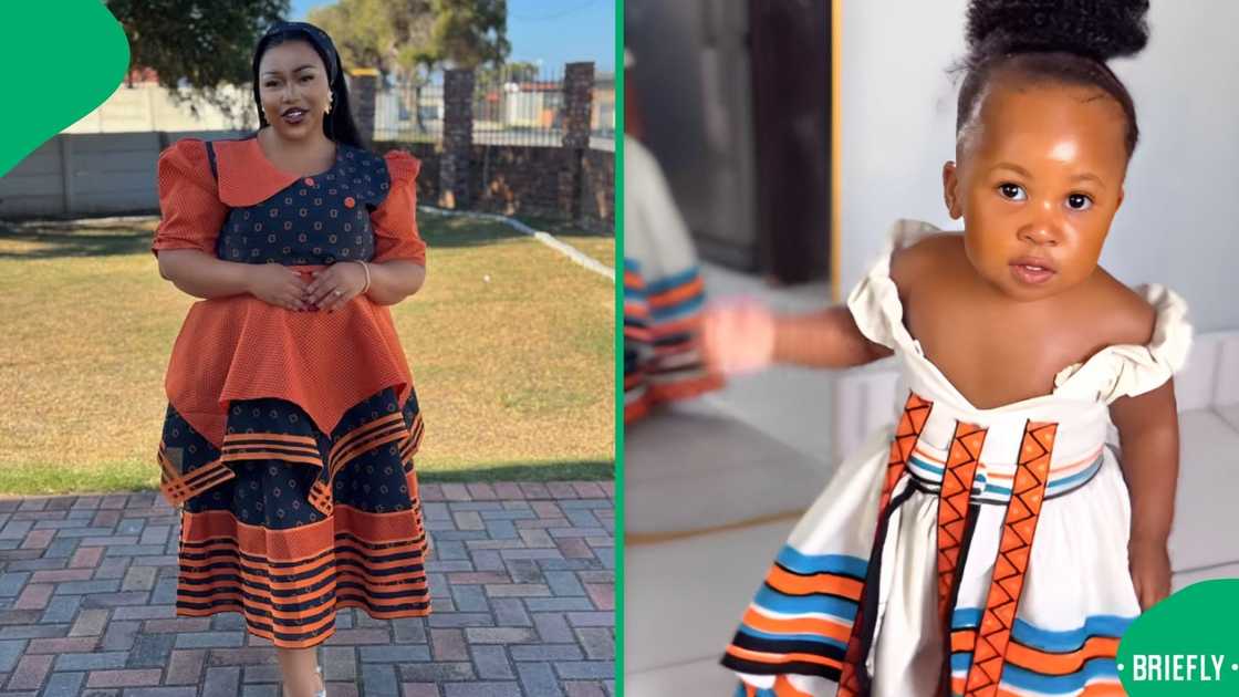 Facebook users showered a toddler with compliments after seeing her in a gorgeous traditional attire Facebook users showered a toddler with compliments after seeing her in a gorgeous traditional attire