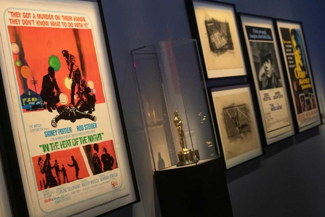 "Regeneration: Black Cinema 1898-1971" includes Sidney Poitier's historic Oscar -- loaned by his widow, from his 1964 best actor win for "Lilies of the Field" "Regeneration: Black Cinema 1898-1971" includes Sidney Poitier's historic Oscar -- loaned by his widow, from his 1964 best actor win for "Lilies of the Field"