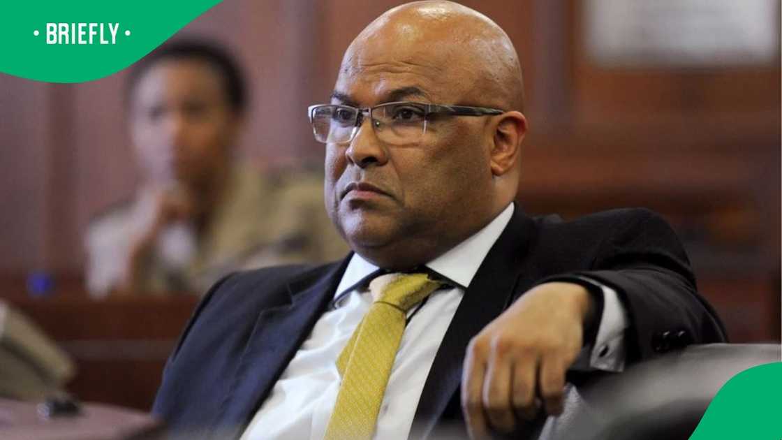 The former head of the State Security Agency, Arthur Fraser