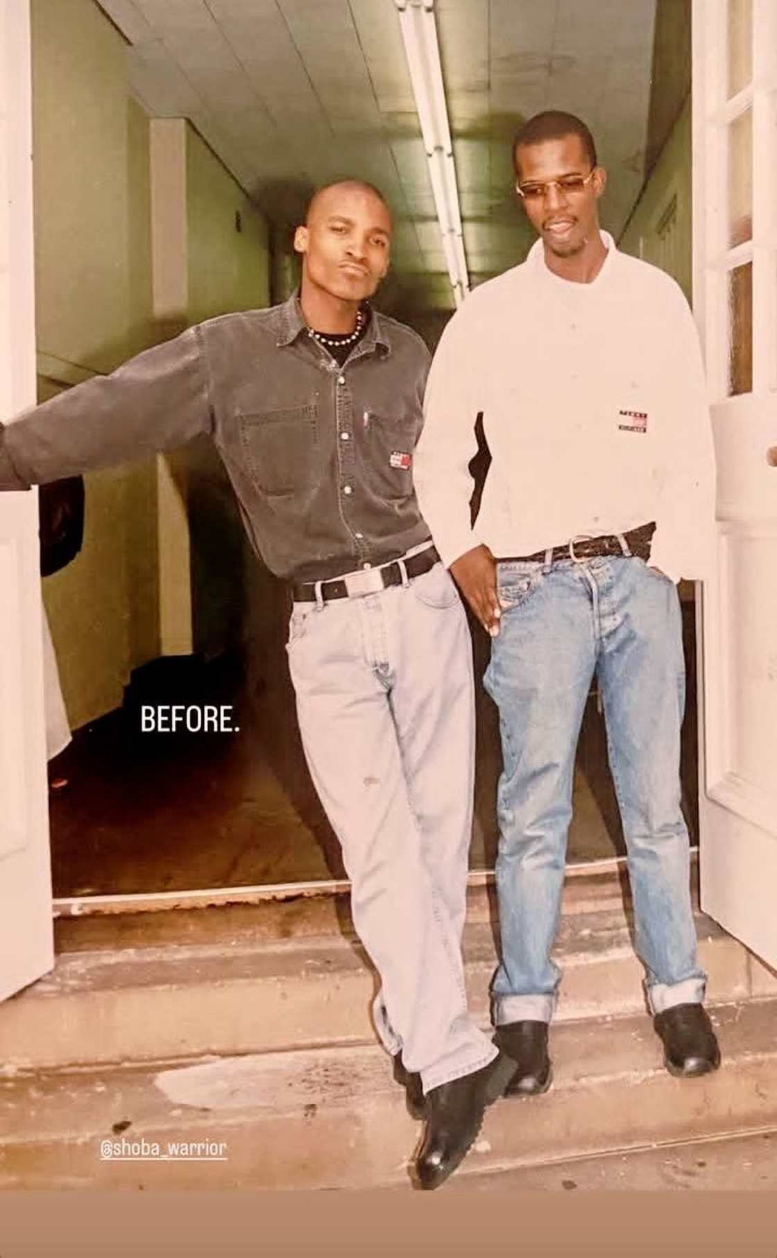 Black Coffee and Mnqobi have been friends since childhood.