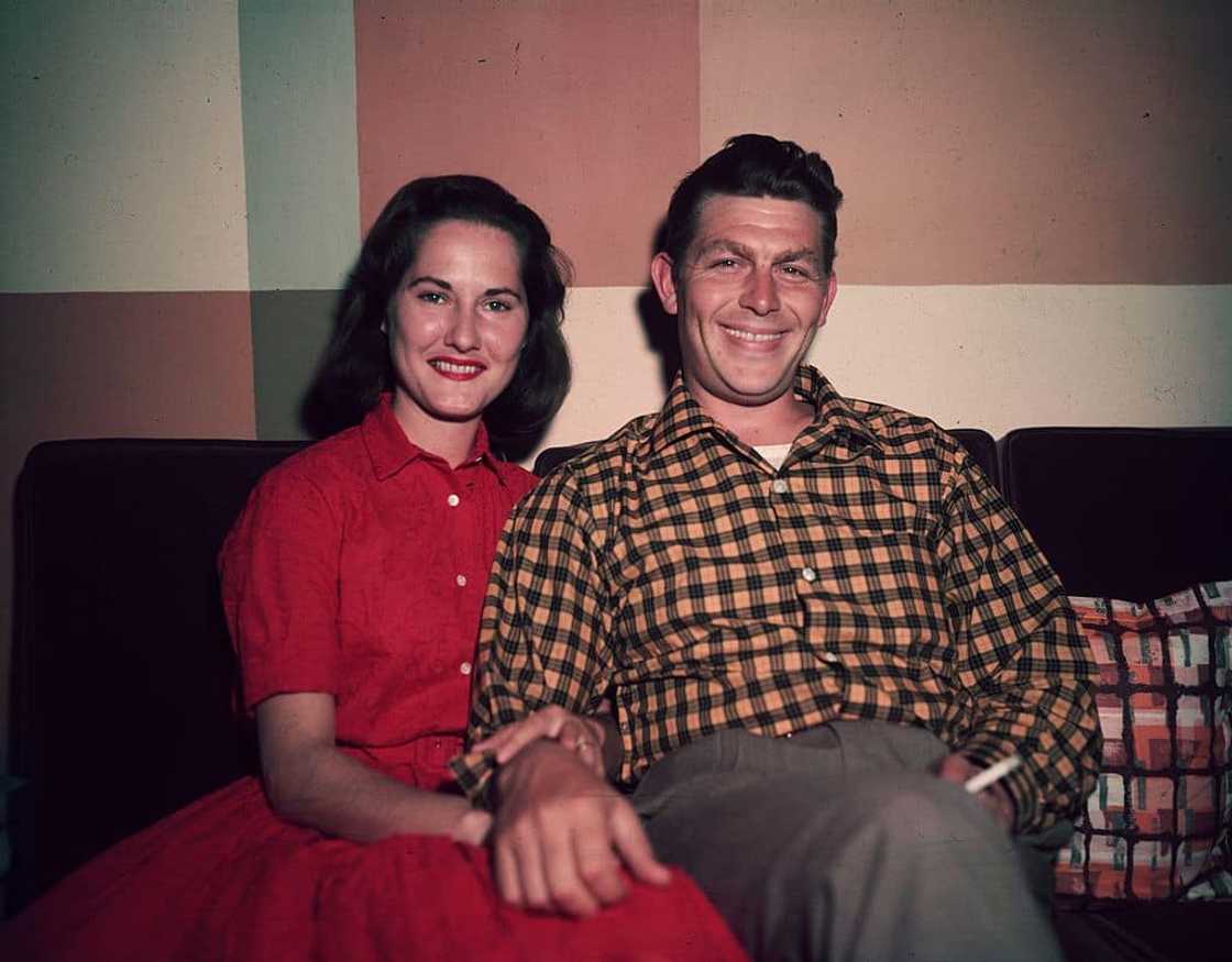 Who was Andy Griffith's first wife?