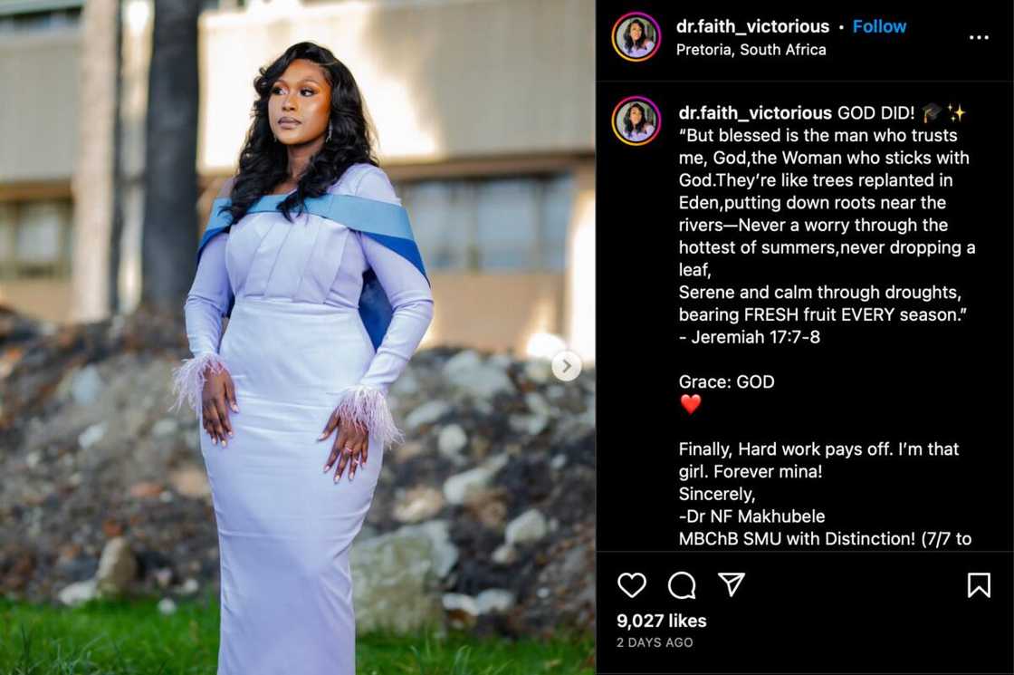Dr Faith Makhubele bags medical degree Dr Faith Makhubele bags medical degree