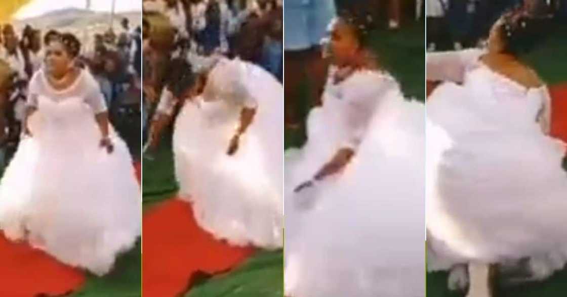 Mzansi, Disbelief, Video, Bride, Doing, Somersault, Wedding Mzansi, Disbelief, Video, Bride, Doing, Somersault, Wedding