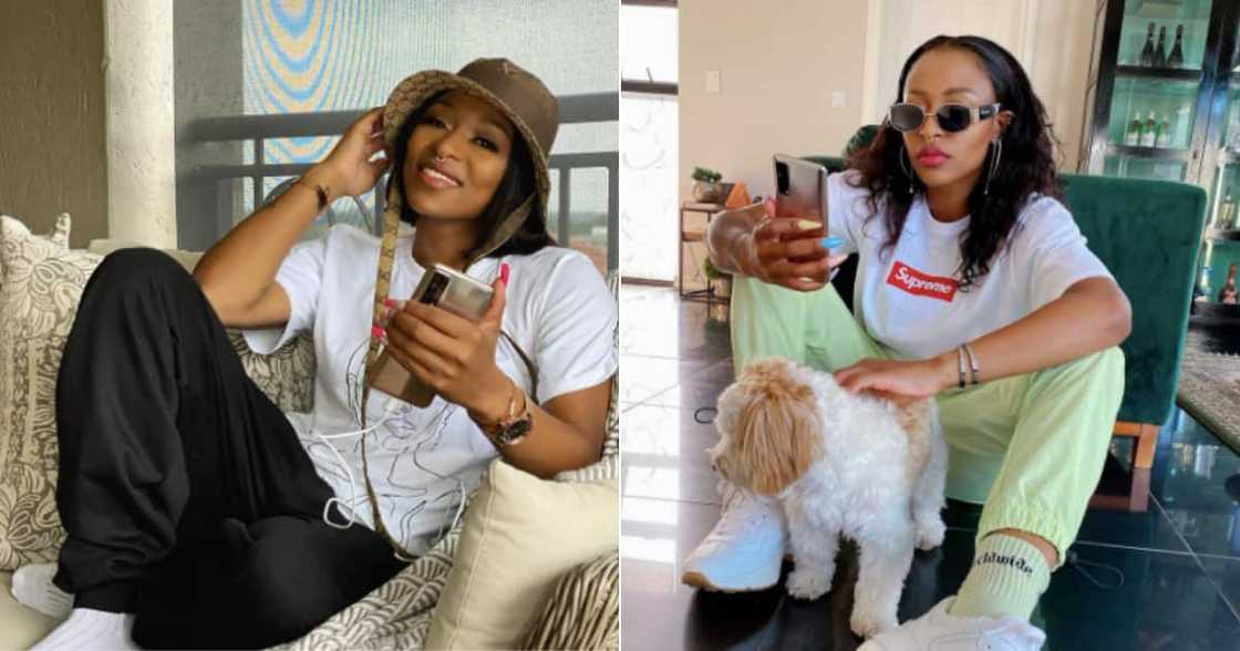 DJ Zinhle shares adorable pictures of Kairo and fans loved it