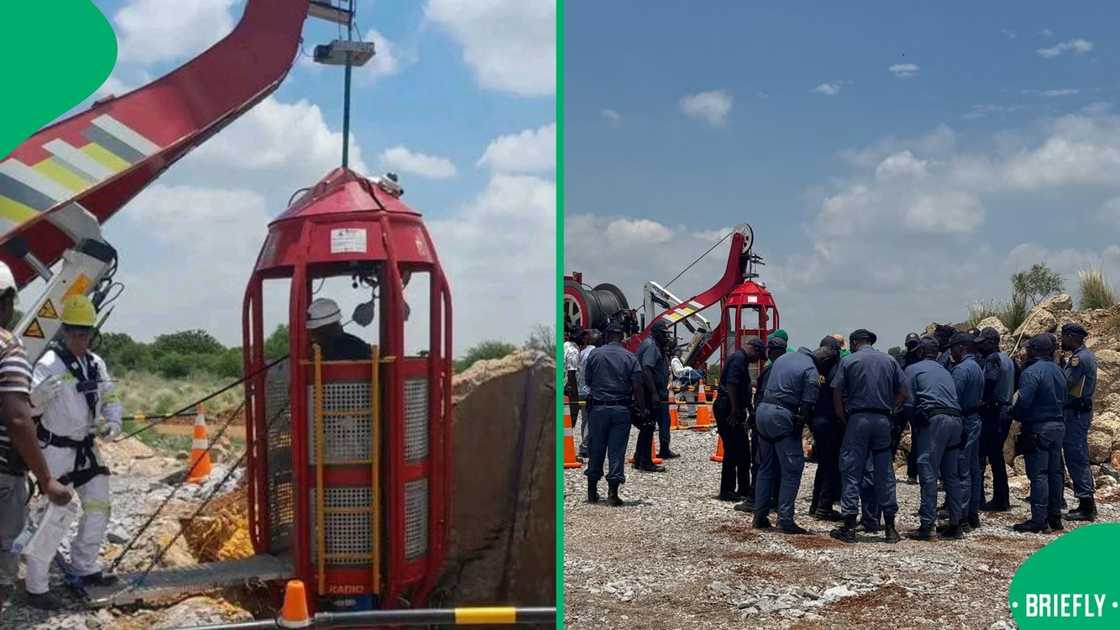 Rescue operations were conducted over three days at Stilfontein mine. Rescue operations were conducted over three days at Stilfontein mine.