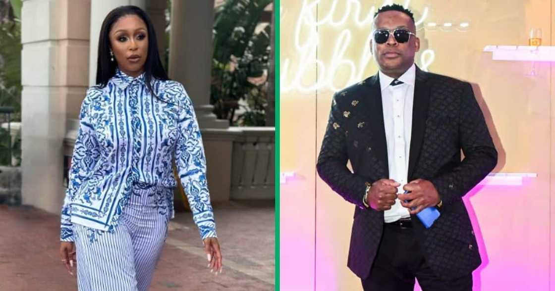 Minnie Dlamini roasted by Robert Marawa