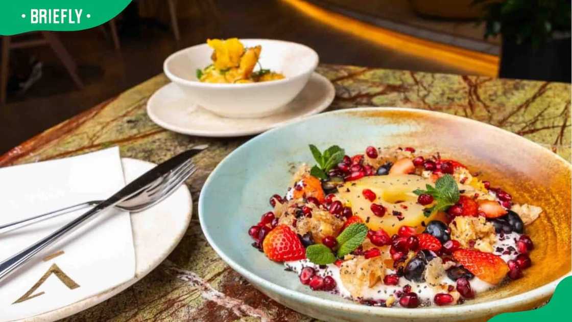 Aman Kitchen Bar fruit salad Aman Kitchen Bar fruit salad