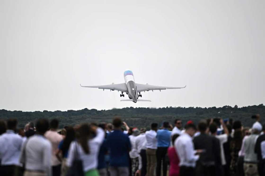 Orders for Airbus finally took off at Farnborough after a strong start from rival planemaker Boeing Orders for Airbus finally took off at Farnborough after a strong start from rival planemaker Boeing