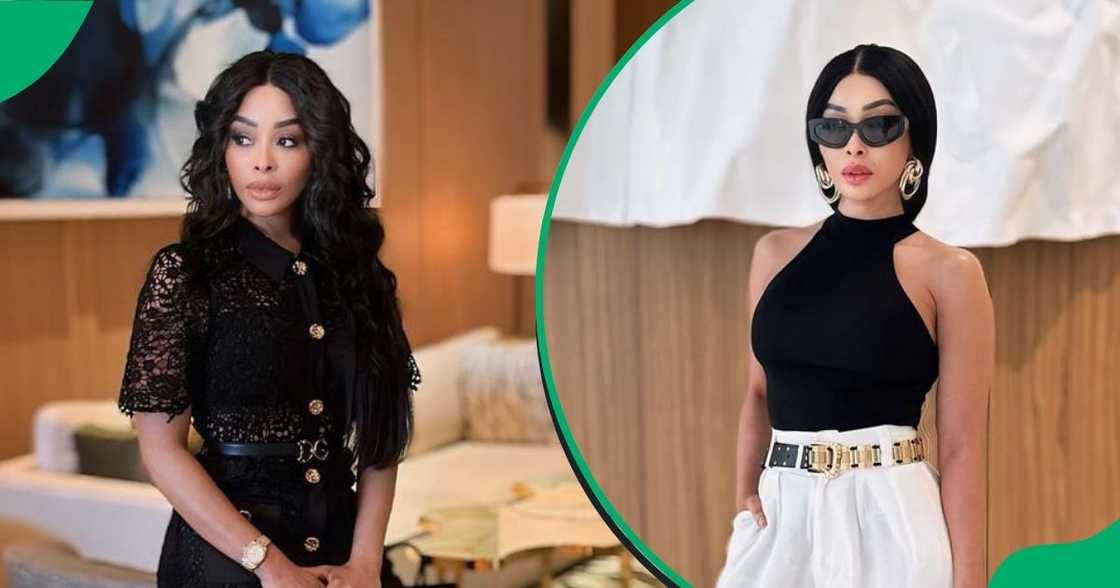 Khanyi Mbau spoke about her recovery