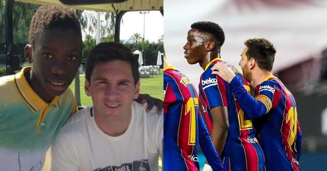 Ilaix Moriba shared a throwback pic of him and Messi: "How it started, how it's going" Ilaix Moriba shared a throwback pic of him and Messi: "How it started, how it's going"